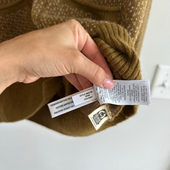 Madewell Bird's Eye Maysfield Cardigan Sweater in Coziest Yarn XXS - Picture 8 of 8